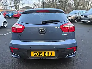 Used 2015 Kia Rio 2 Blue - Interior and Exterior details 5