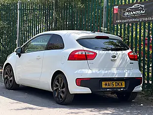 Used 2015 Kia Rio 3 White - Interior and Exterior details 12