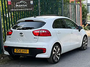 Used 2015 Kia Rio 4 White - Interior and Exterior details 6