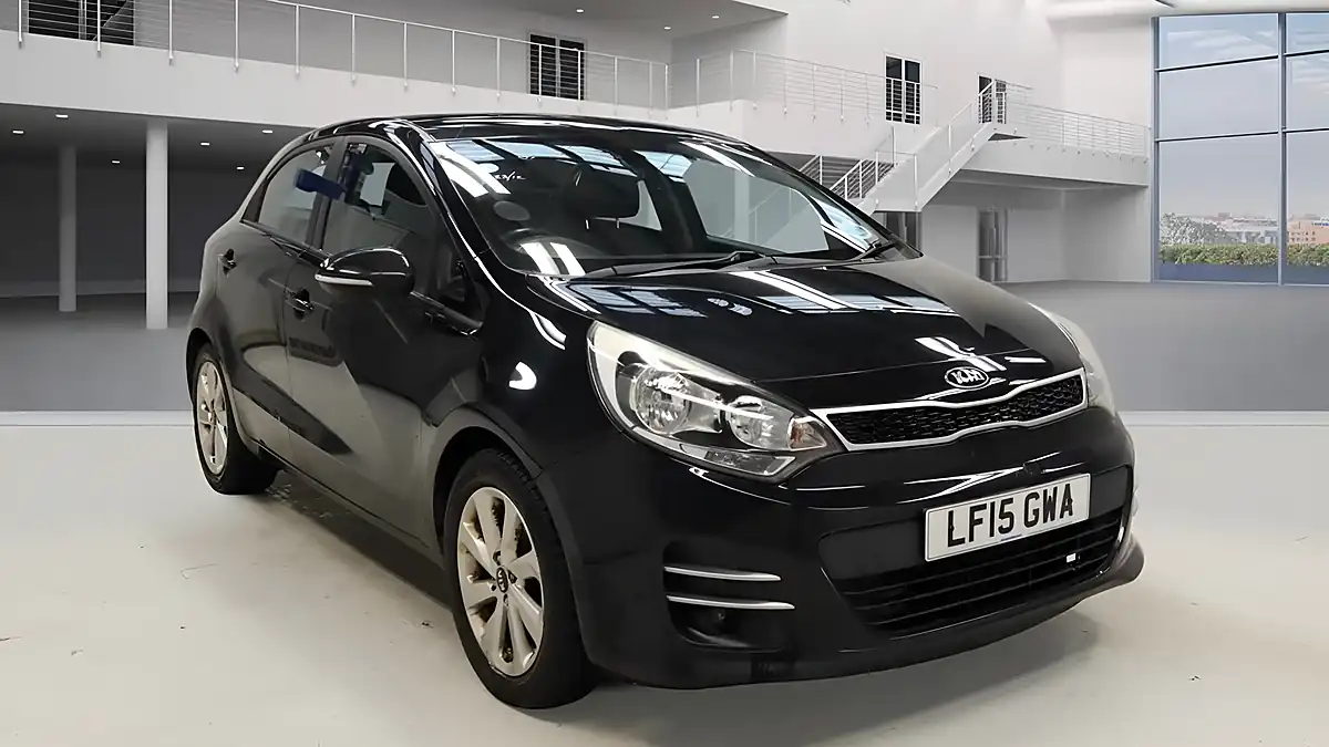 Used 2015 Kia Rio Ecodynamics 2 Black - Front View