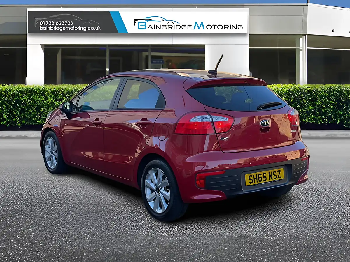 Used 2015 Kia Rio Rio 2 Isg Red - Interior and Exterior details 5