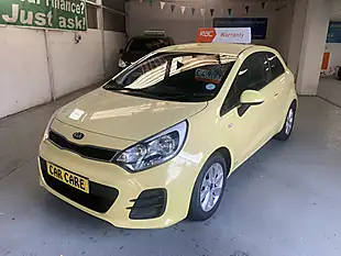 Used 2015 Kia Rio SR7 3DR Yellow - Interior and Exterior details 3