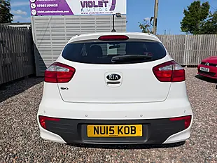 Used 2015 Kia Rio SR7 White - Interior and Exterior details 4