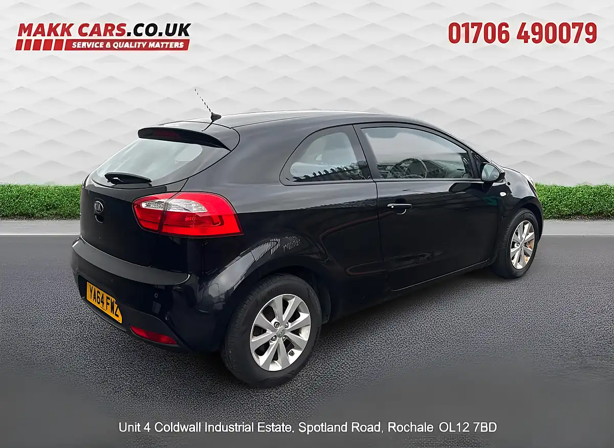 Used 2015 Kia Rio VR7 Black - Interior and Exterior details 3