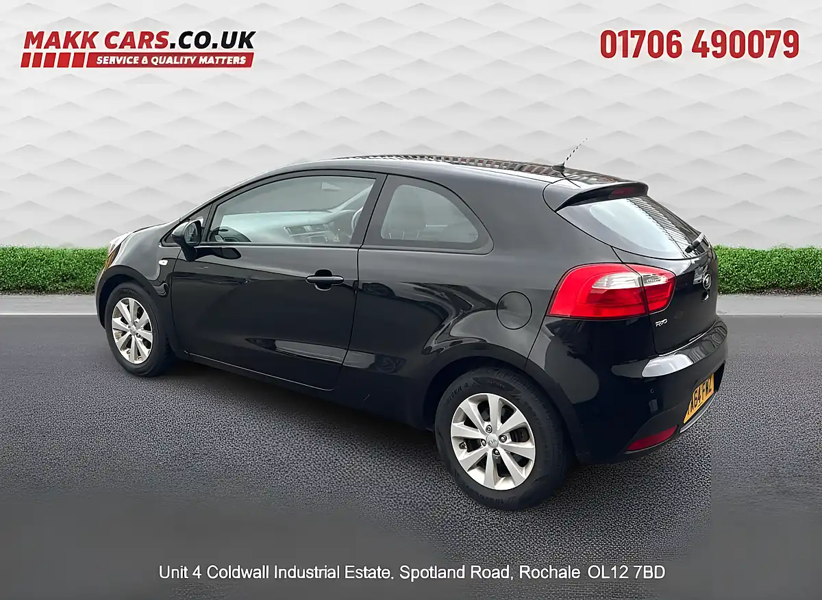 Used 2015 Kia Rio VR7 Black - Interior and Exterior details 4