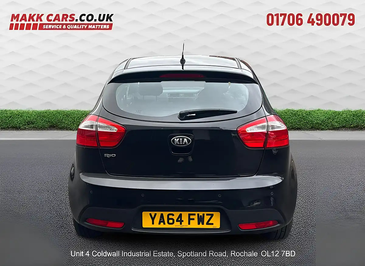 Used 2015 Kia Rio VR7 Black - Interior and Exterior details 7