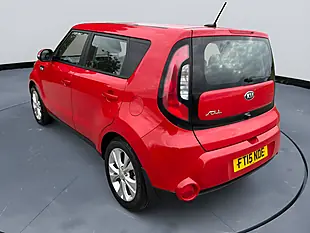 Used 2015 Kia Soul Connect Plus Red - Interior and Exterior details 8