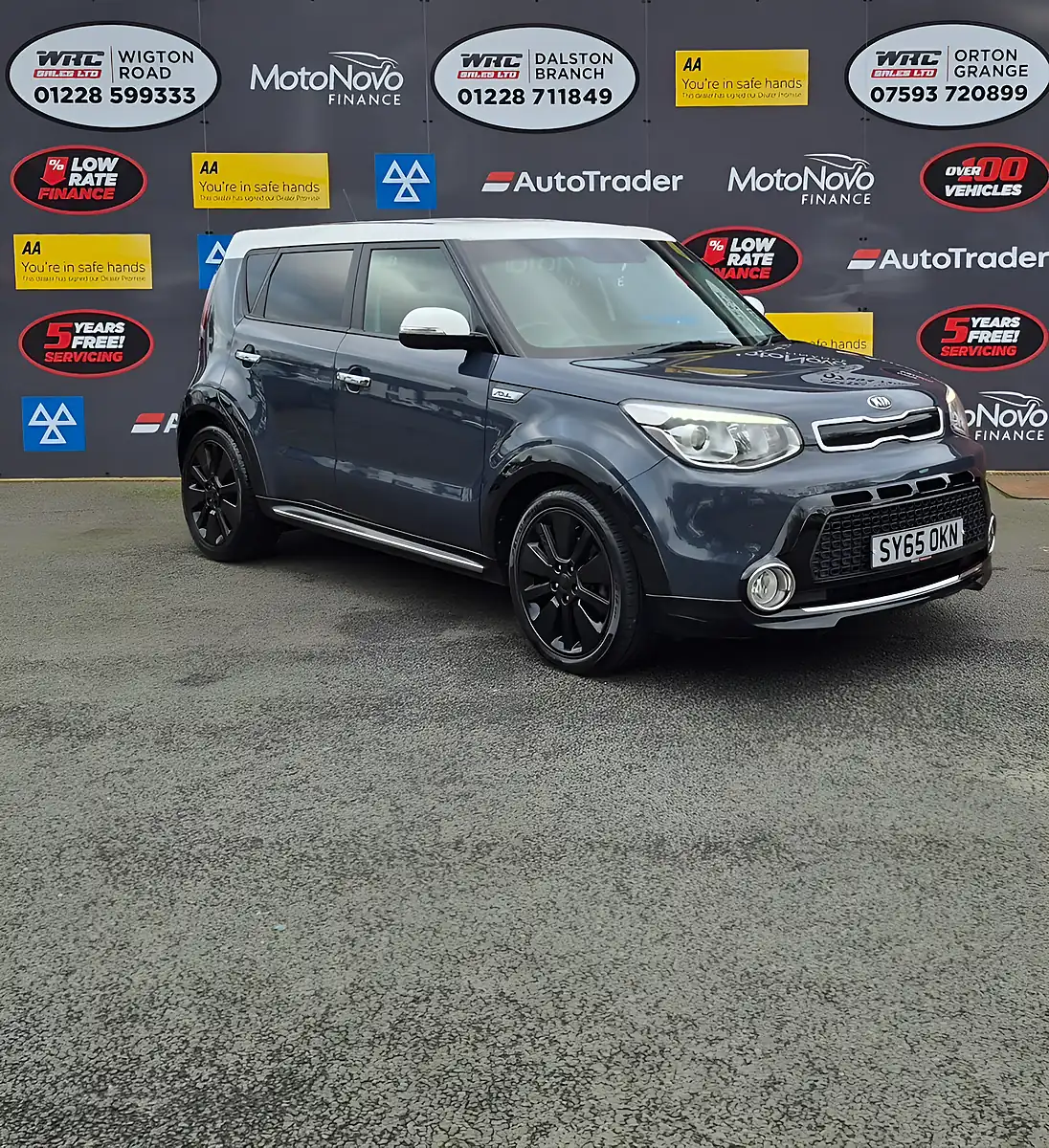 Used 2015 Kia Soul Mixx Blue - Interior and Exterior details 4