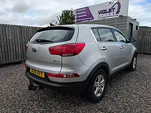 Used 2015 Kia Sportage Ecodynamics 1 2WD Silver - Interior and Exterior details 12