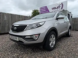 Used 2015 Kia Sportage Ecodynamics 1 2WD Silver - Interior and Exterior details 3