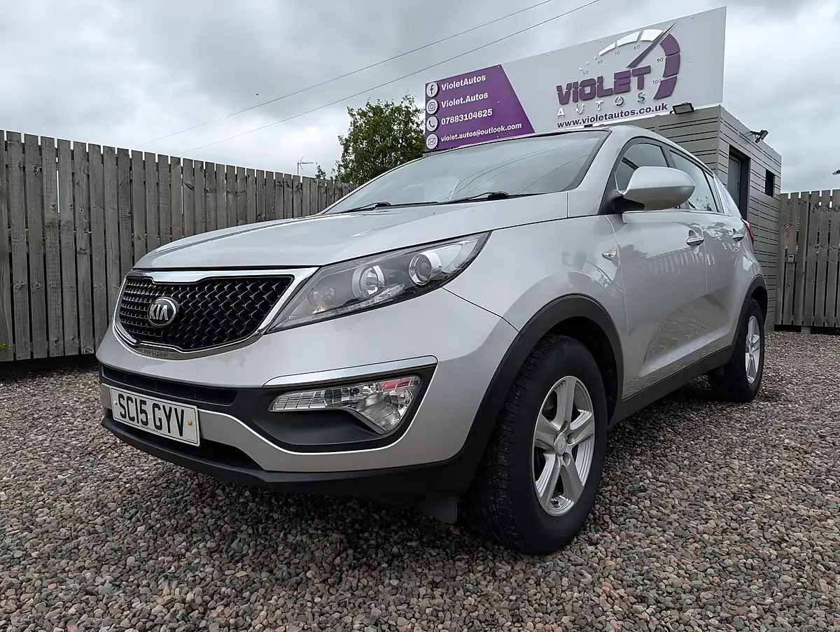 Used 2015 Kia Sportage Ecodynamics 1 2WD Silver - Interior and Exterior details 3