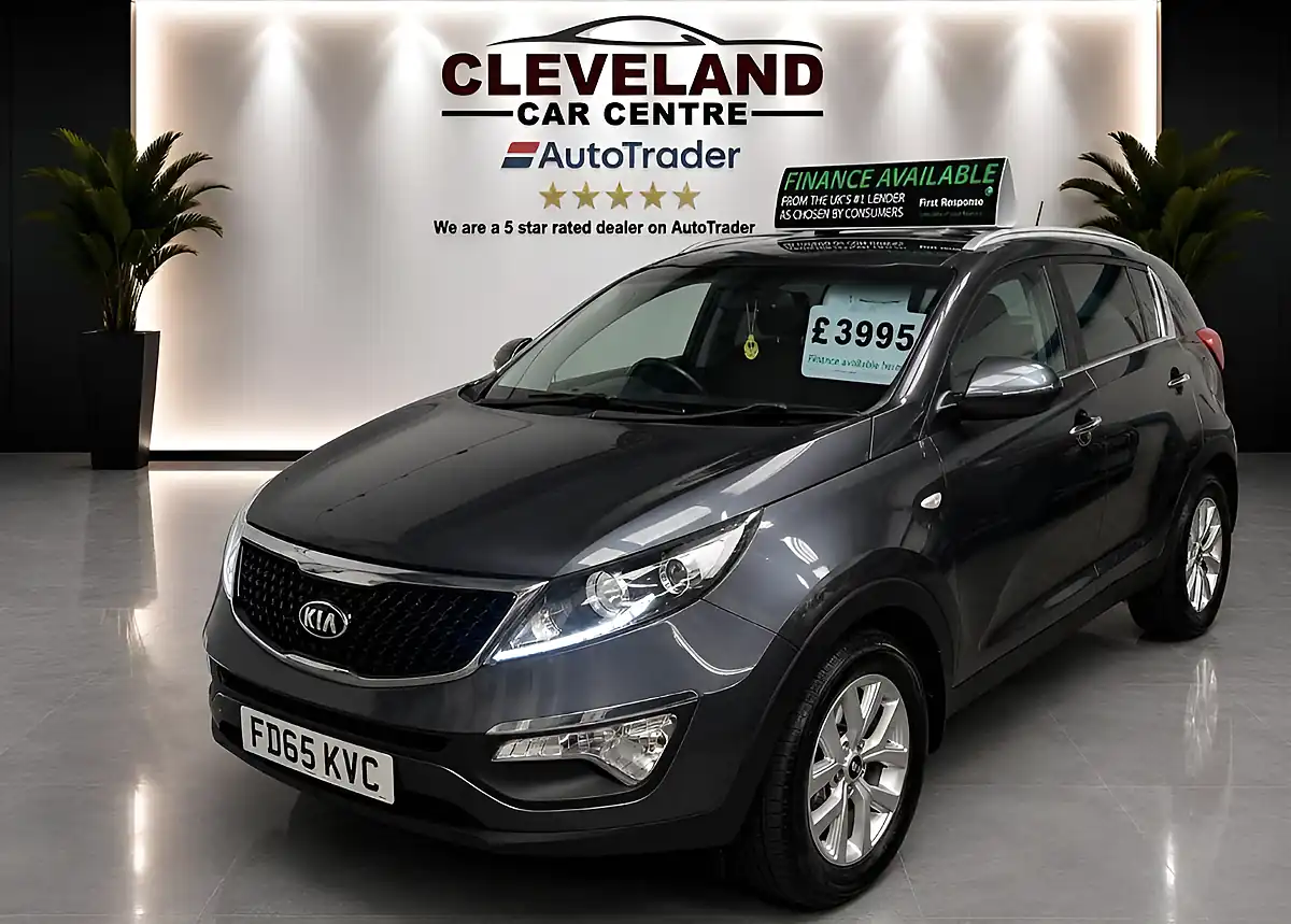 Used 2015 Kia Sportage Ecodynamics 1 Grey - Front View