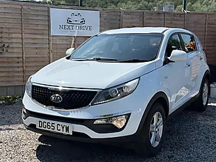 Used 2015 Kia Sportage Ecodynamics 1 White - Interior and Exterior details 6