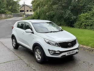 Used 2015 Kia Sportage Ecodynamics 1 White - Interior and Exterior details 2