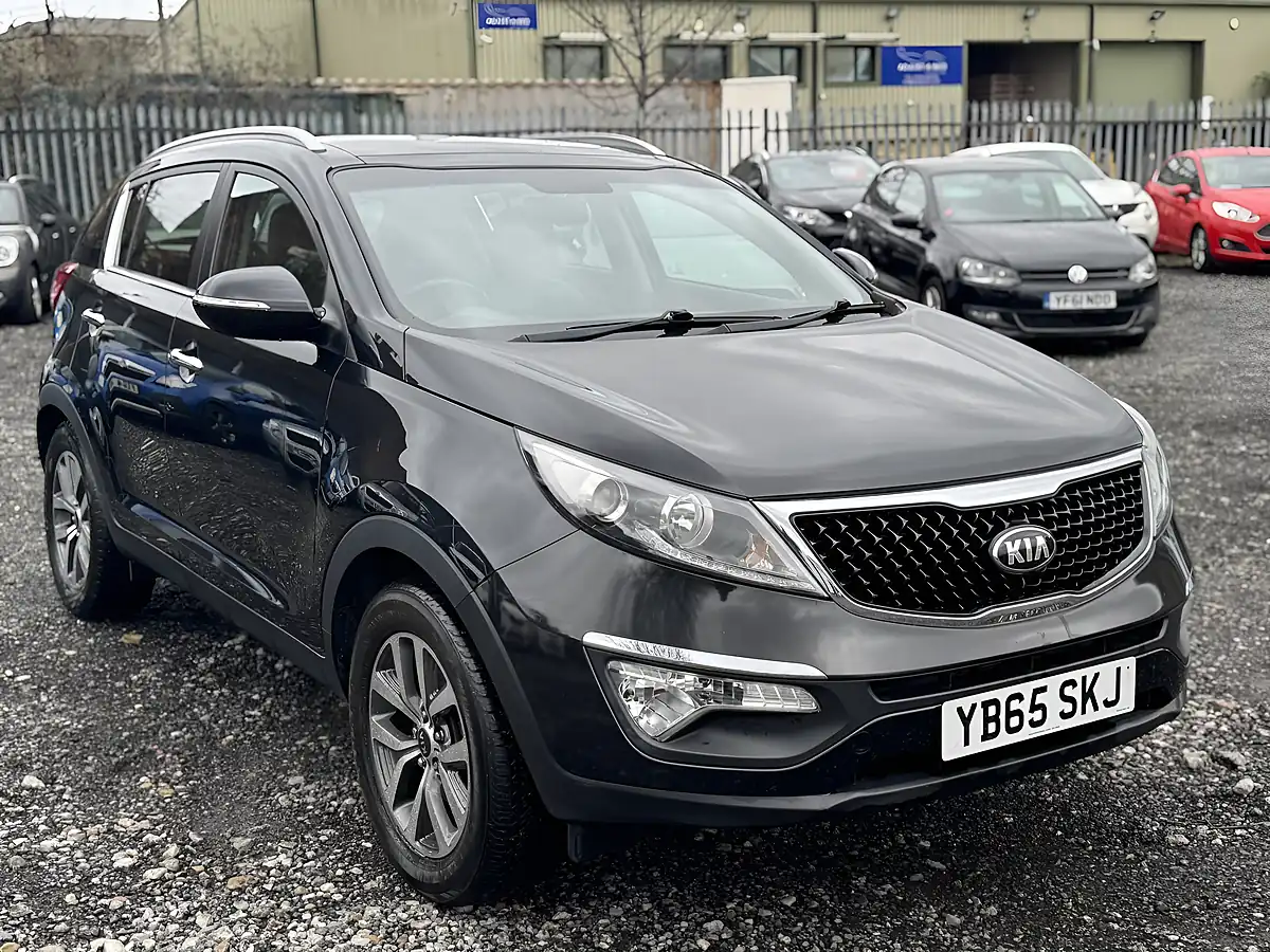 Used 2015 Kia Sportage Ecodynamics 2 Black - Front View