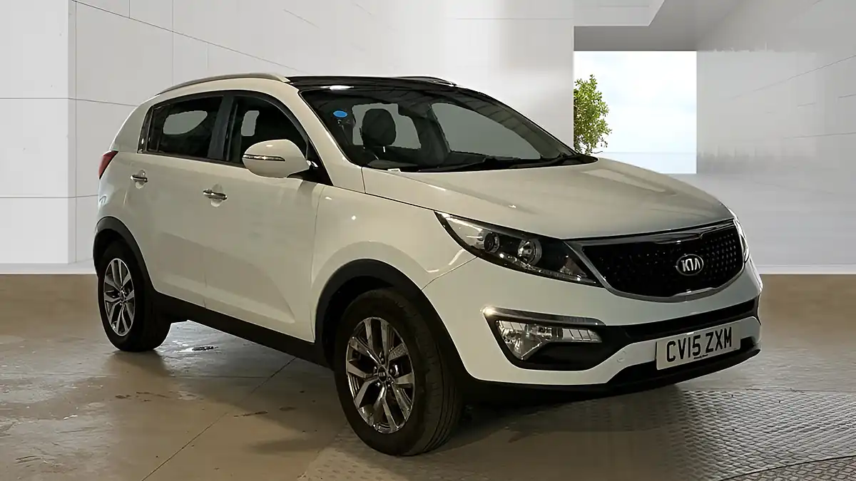 Used 2015 Kia Sportage Ecodynamics 2 White - Front View