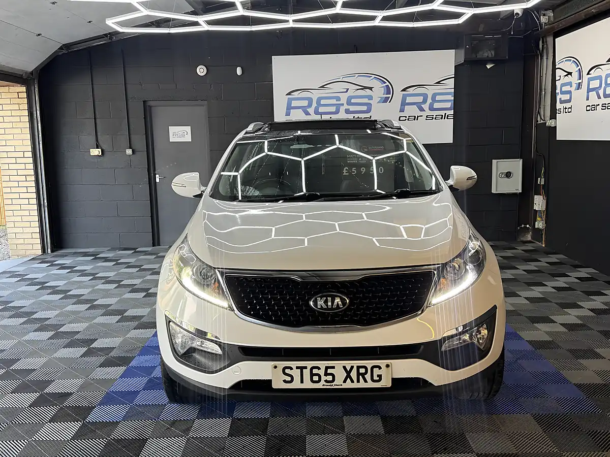 Used 2015 Kia Sportage Ecodynamics 2 White - Interior and Exterior details 2