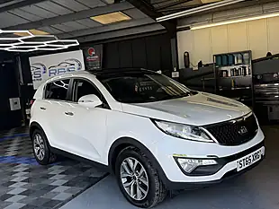 Used 2015 Kia Sportage Ecodynamics 2 White - Interior and Exterior details 5