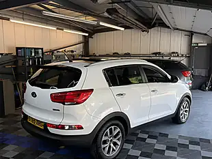 Used 2015 Kia Sportage Ecodynamics 2 White - Interior and Exterior details 7
