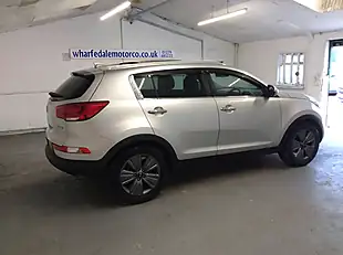 Used 2015 Kia Sportage Ecodynamics 3 Silver - Interior and Exterior details 8