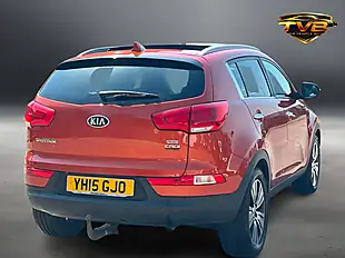 Used 2015 Kia Sportage KX-3 Sat Nav Techno Orange - Interior and Exterior details 3