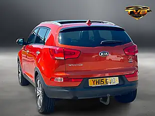 Used 2015 Kia Sportage KX-3 Sat Nav Techno Orange - Interior and Exterior details 4