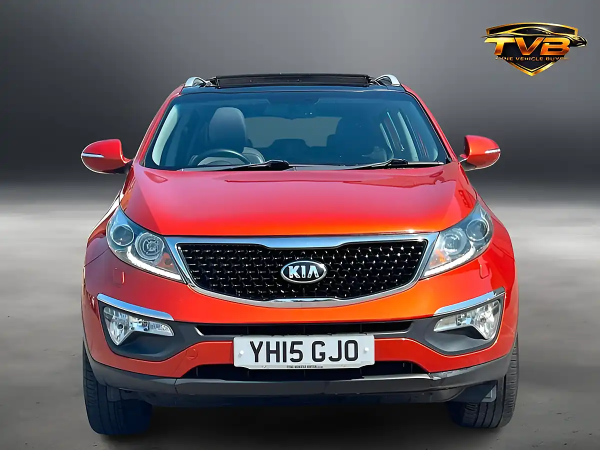 Used 2015 Kia Sportage KX-3 Sat Nav Techno Orange - Interior and Exterior details 9