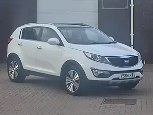 Used 2015 Kia Sportage KX-4 White - Interior and Exterior details 3
