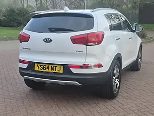 Used 2015 Kia Sportage KX-4 White - Interior and Exterior details 5