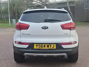 Used 2015 Kia Sportage KX-4 White - Interior and Exterior details 6