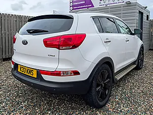 Used 2015 Kia Sportage KX-4 White - Interior and Exterior details 12