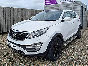 Used 2015 Kia Sportage KX-4 White - Interior and Exterior details 3