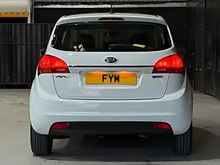 Used 2015 Kia Venga Ecodynamics 1 White - Interior and Exterior details 2