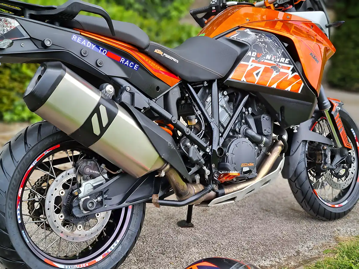 Used 2015 Ktm 1190 Adventure Orange - Interior and Exterior details 15