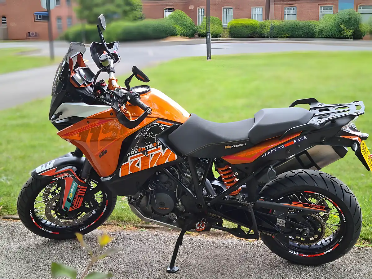Used 2015 Ktm 1190 Adventure Orange - Interior and Exterior details 8