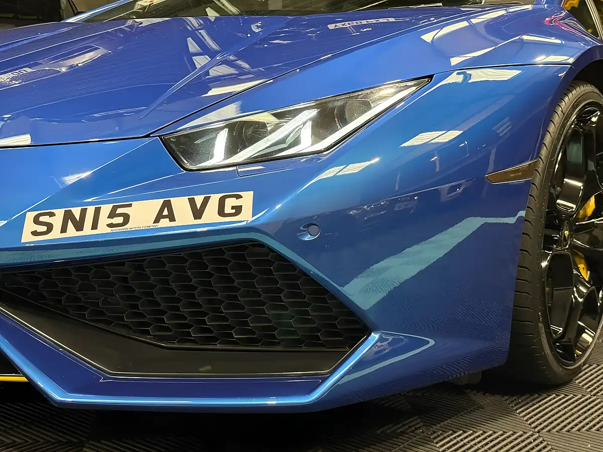 Used 2015 Lamborghini Huracan Ldf Blue - Interior and Exterior details 10