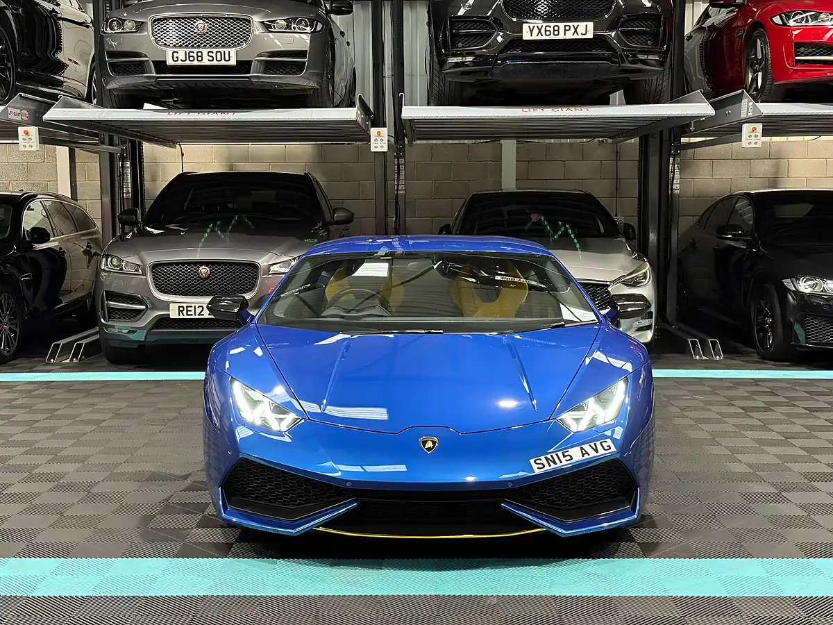 Used 2015 Lamborghini Huracan Ldf Blue - Interior and Exterior details 2