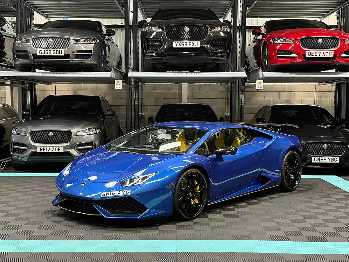 Used 2015 Lamborghini Huracan Ldf Blue - Interior and Exterior details 3