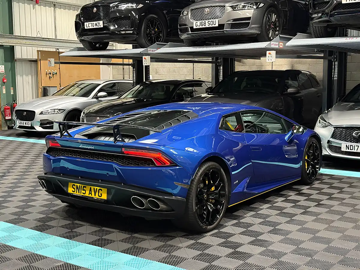 Used 2015 Lamborghini Huracan Ldf Blue - Interior and Exterior details 7