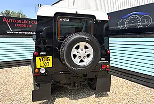 Used 2015 Land Rover Defender 90 Hard Top Santorini Black - Interior and Exterior details 14