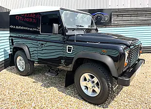 Used 2015 Land Rover Defender 90 Hard Top Santorini Black - Interior and Exterior details 2