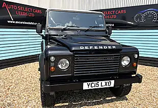 Used 2015 Land Rover Defender 90 Hard Top Santorini Black - Interior and Exterior details 3