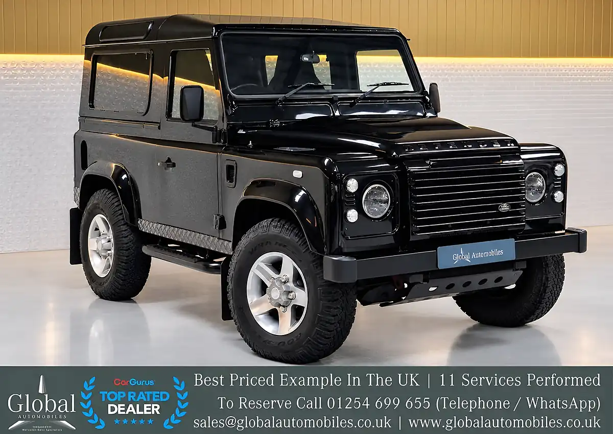 Used 2015 Land Rover Defender 90 Landmark Santorini Black - Interior and Exterior details 3