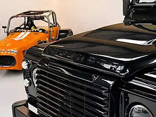 Used 2015 Land Rover Defender 90 Landmark Santorini Black - Interior and Exterior details 6