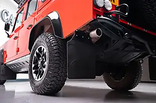 Used 2015 Land Rover Defender Adventure Station Wagon Double Cab Orange - Interior and Exterior details 12