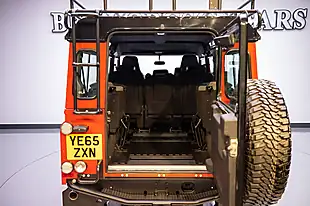 Used 2015 Land Rover Defender Adventure Station Wagon Double Cab Orange - Interior and Exterior details 15
