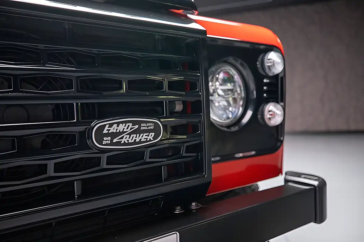 Used 2015 Land Rover Defender Adventure Station Wagon Double Cab Orange - Interior and Exterior details 20