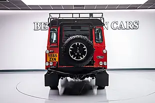 Used 2015 Land Rover Defender Adventure Station Wagon Double Cab Orange - Interior and Exterior details 5