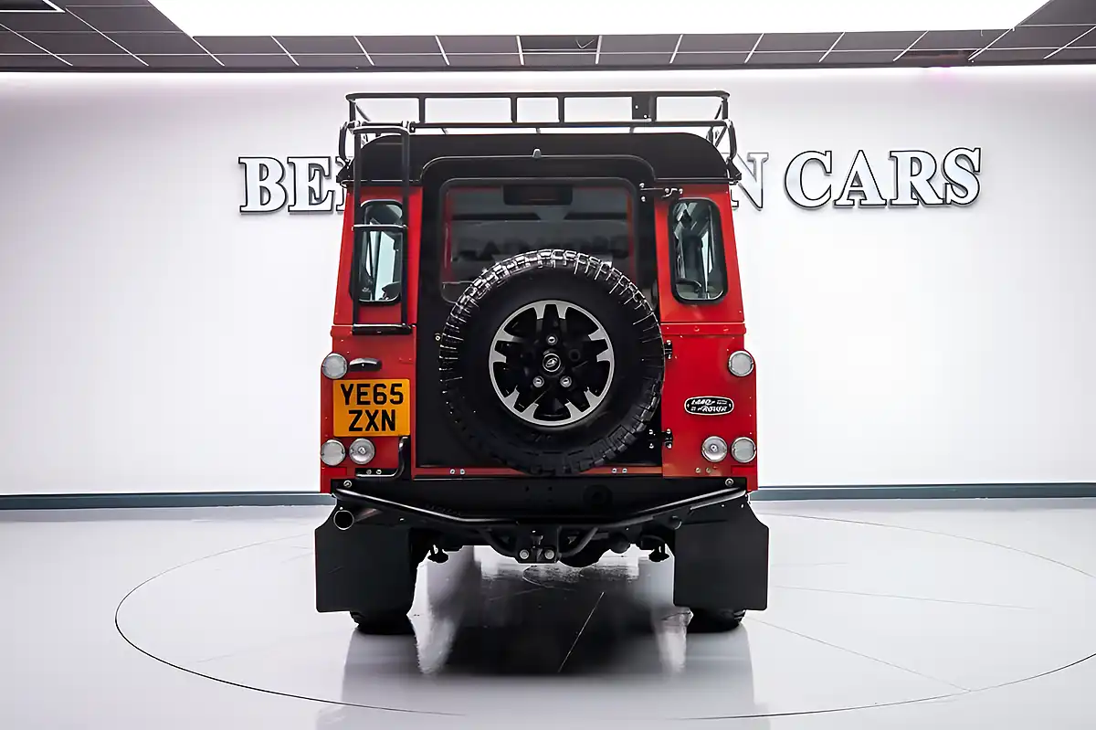Used 2015 Land Rover Defender Adventure Station Wagon Double Cab Orange - Interior and Exterior details 5