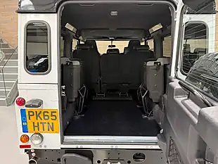 Used 2015 Land Rover Defender Utility Wagon Double Cab White - Interior and Exterior details 19